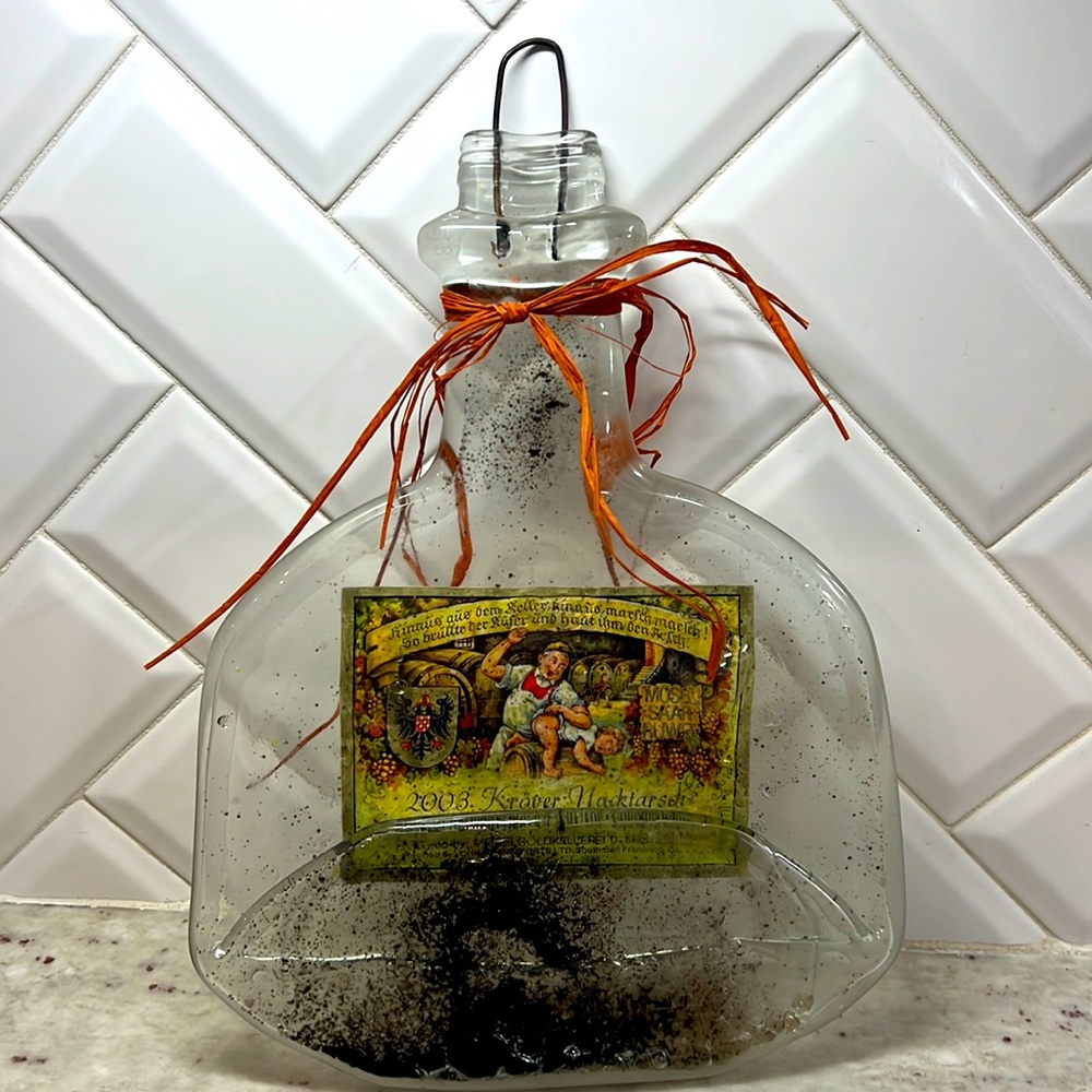 Old Glass Bottle Art